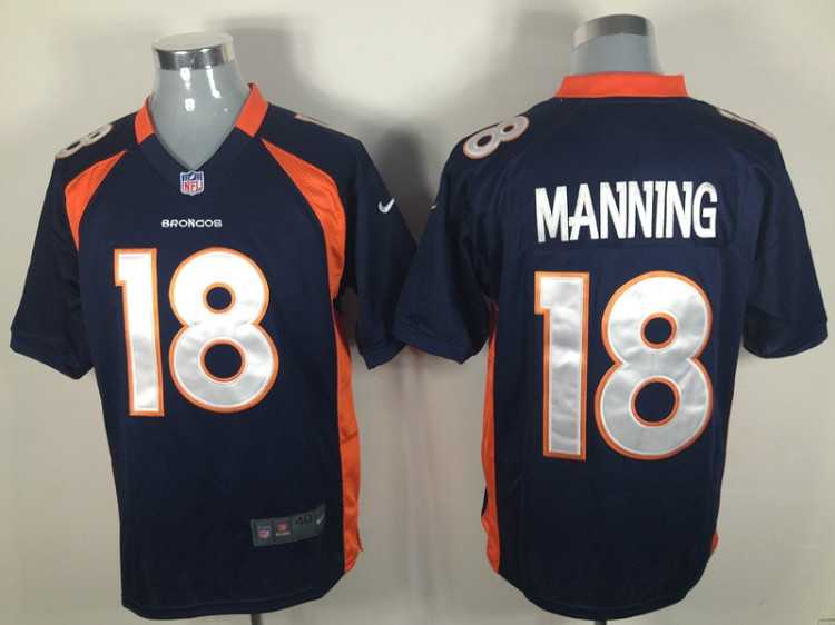 2012 nfl denver broncos 18 peyton manning blue jerseys (game)