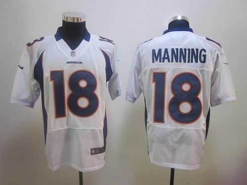 2012 denver broncos 18 peyton manning white jerseys