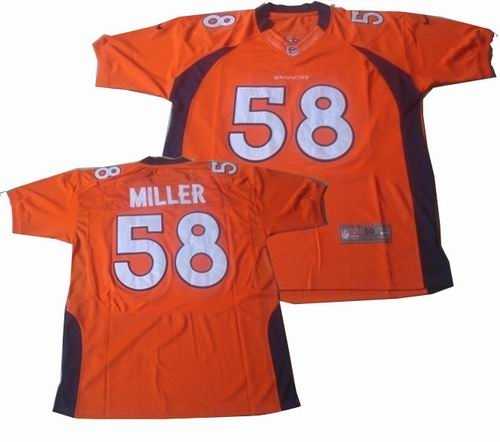 2012 denver broncos 58 von miller orange elite