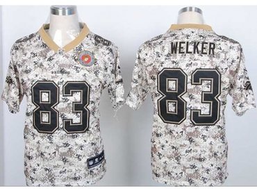 NEW jerseys denver broncos #83 welker camo(2013 new Elite)