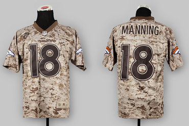 2013 new camo nfl Denver Broncos #18 Peyton Manning US.Mccuu Elite Jerseys