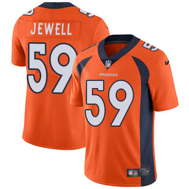 Nike Broncos #59 Josey Jewell Orange Team Color Men's Stitched NFL Vapor Untouchable Limited Jersey