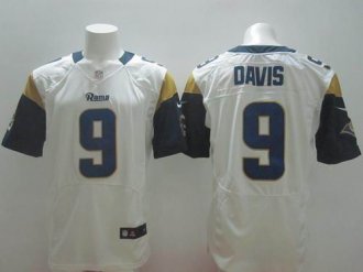 Nike St.Louis Rams #9 Austin Davis White NFL Elite Jersey