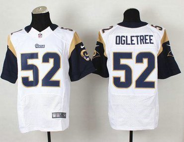 New St.Louis Rams #52 Alec Ogletree White Team Color NFL Elite Jersey