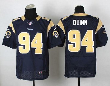 New St.Louis Rams #94 Robert Quinn Navy Blue Team Color NFL Elite Jersey