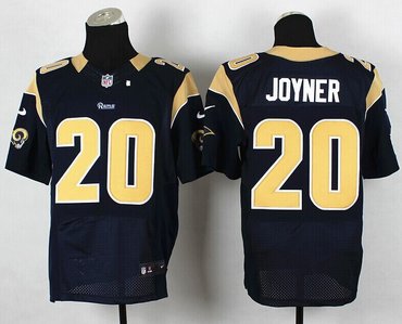 2014 NFL Draft St.Louis Rams #20 Joyner Navy Blue Elite Jersey