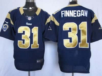 2012 NEW nfl st. louis rams 31 cortland finnegan blue jerseys (elite)