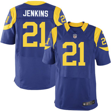 Nike Rams #21 Janoris Jenkins Royal Blue Alternate Men's Stitched NFL Elite Jersey