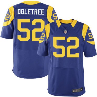 Nike Rams #52 Alec Ogletree Royal Blue Alternate Men's Stitched NFL Elite Jersey