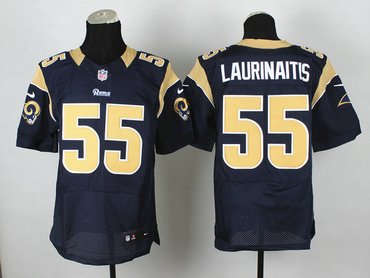 New St. Louis Rams #55 James Laurinaitis Team Color NFL Elite Jersey