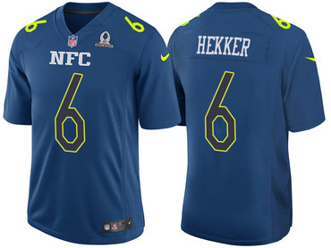 2017 Pro Bowl NFC Los Angeles Rams 6 Johnny Hekker Navy Game Jersey