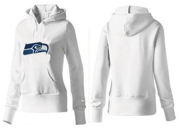 Women Seattle Seahawks Logo Pullover Hoodie