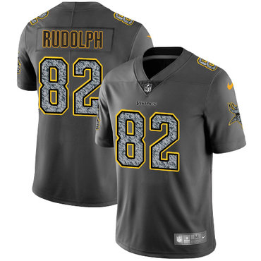 Nike Vikings #82 Kyle Rudolph Gray Static Men's NFL Vapor Untouchable Game Jersey