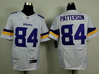 Nike Minnesota Vikings #84 Cordarrelle Patterson White NFL Elite Jersey