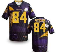 Minnesota Vikings #84 PATTERSON Men's Stitched NFL Elite Fanatical Version Jersey (6)