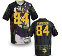 Minnesota Vikings #84 PATTERSON Men's Stitched NFL Elite Fanatical Version Jersey (5)