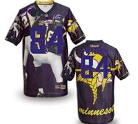 Minnesota Vikings #84 PATTERSON Men's Stitched NFL Elite Fanatical Version Jersey (4)