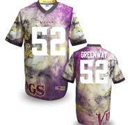 Minnesota Vikings #52 GREENWAY Men's Stitched NFL Elite Fanatical Version Jersey (9)