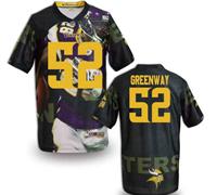 Minnesota Vikings #52 GREENWAY Men's Stitched NFL Elite Fanatical Version Jersey (5)