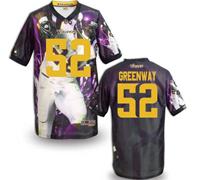 Minnesota Vikings #52 GREENWAY Men's Stitched NFL Elite Fanatical Version Jersey (3)