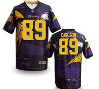 Minnesota Vikings #89 CARLSON Men's Stitched NFL Elite Fanatical Version Jersey (6)