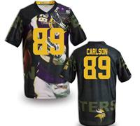 Minnesota Vikings #89 CARLSON Men's Stitched NFL Elite Fanatical Version Jersey (5)