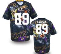 Minnesota Vikings #89 CARLSON Men's Stitched NFL Elite Fanatical Version Jersey (1)