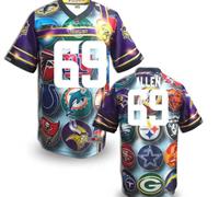 Minnesota Vikings #69 ALLEN Men's Stitched NFL Elite Fanatical Version Jersey (10)