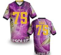 Minnesota Vikings #75 KALIL Men's Stitched NFL Elite Fanatical Version Jersey (2)