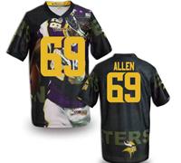 Minnesota Vikings #69 ALLEN Men's Stitched NFL Elite Fanatical Version Jersey (5)