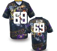 Minnesota Vikings #69 ALLEN Men's Stitched NFL Elite Fanatical Version Jersey (2)