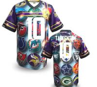 Minnesota Vikings #10 TARKENTON Men's Stitched NFL Elite Fanatical Version Jersey (10)