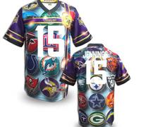 Minnesota Vikings #15 JENNINGS Men's Stitched NFL Elite Fanatical Version Jersey (10)