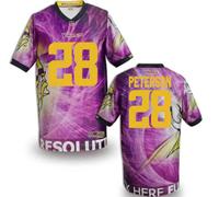 Minnesota Vikings #28 PETERSON Men's Stitched NFL Elite Fanatical Version Jersey (2)