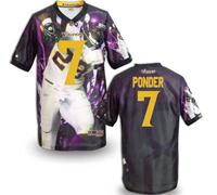 Minnesota Vikings #7 PONDER Men's Stitched NFL Elite Fanatical Version Jersey (3)