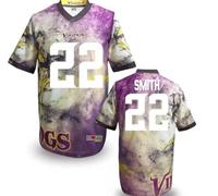 Minnesota Vikings #22 AMITH Men's Stitched NFL Elite Fanatical Version Jersey (9)