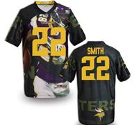 Minnesota Vikings #22 AMITH Men's Stitched NFL Elite Fanatical Version Jersey (5)