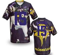 Minnesota Vikings #15 JENNINGS Men's Stitched NFL Elite Fanatical Version Jersey (4)