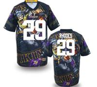 Minnesota Vikings #29 RHODES Men's Stitched NFL Elite Fanatical Version Jersey (1)