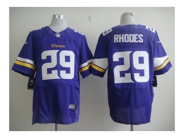 2013 NFL NEW Minnesota Vikings 29 Xavier Rhodes Purple Jerseys(Elite)