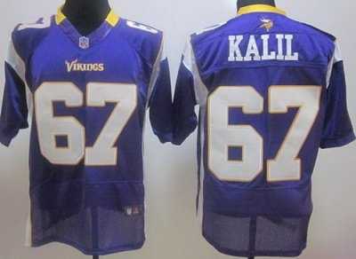 minnesota vikings #67 matt kalil purple nfl jerseys