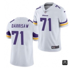 Men Minnesota Vikings #71 Christian Darrisaw White 2021 Vapor Untouchable Limited Stitched NFL Jersey