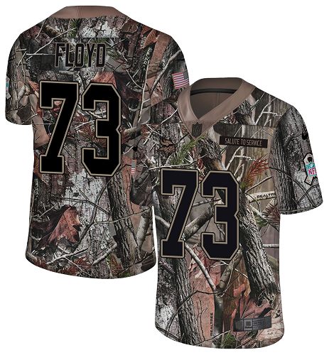 Nike Vikings #73 Sharrif Floyd Camo Men's Stitched NFL Limited Rush Realtree Jersey