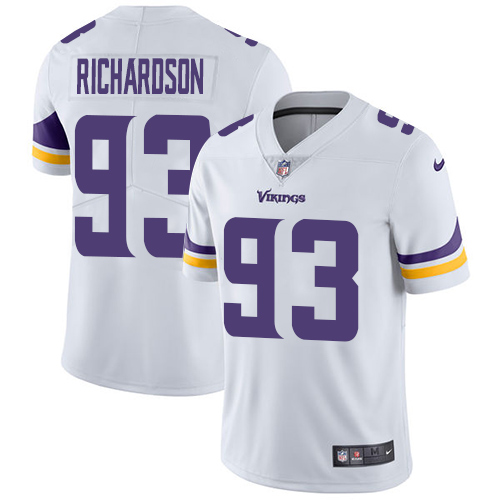 Nike Vikings #93 Sheldon Richardson White Men's Stitched NFL Vapor Untouchable Limited Jersey