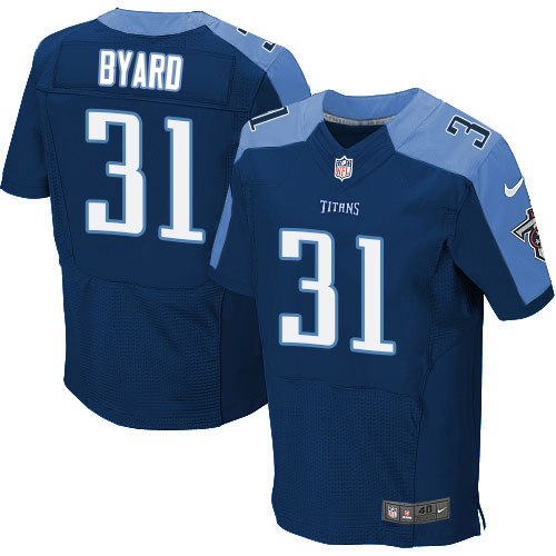 Nike Titans #31 Kevin Byard Navy Blue Alternate Men's Stitched NFL Elite Jersey