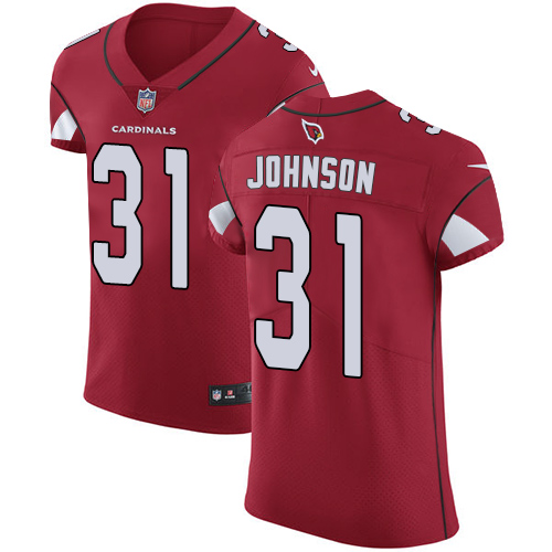 Nike Cardinals #31 David Johnson Red Team Color Men's Stitched NFL Vapor Untouchable Elite Jersey