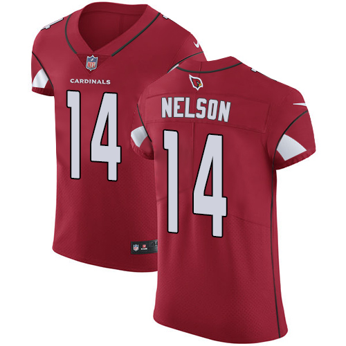 Nike Cardinals #14 J.J. Nelson Red Team Color Men's Stitched NFL Vapor Untouchable Elite Jersey