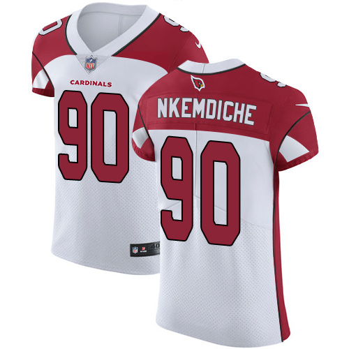 Nike Cardinals #90 Robert Nkemdiche White Men's Stitched NFL Vapor Untouchable Elite Jersey