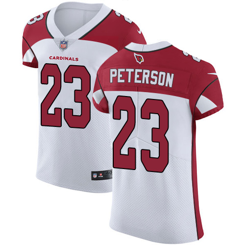 Nike Cardinals #23 Adrian Peterson White Men's Stitched NFL Vapor Untouchable Elite Jersey