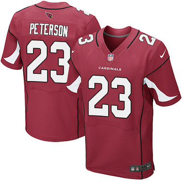 Nike Cardinals #23 Adrian Peterson Red Team Color Men's Stitched NFL Elite Jersey